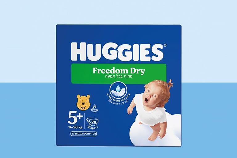 Huggies Freedom Dry 5+